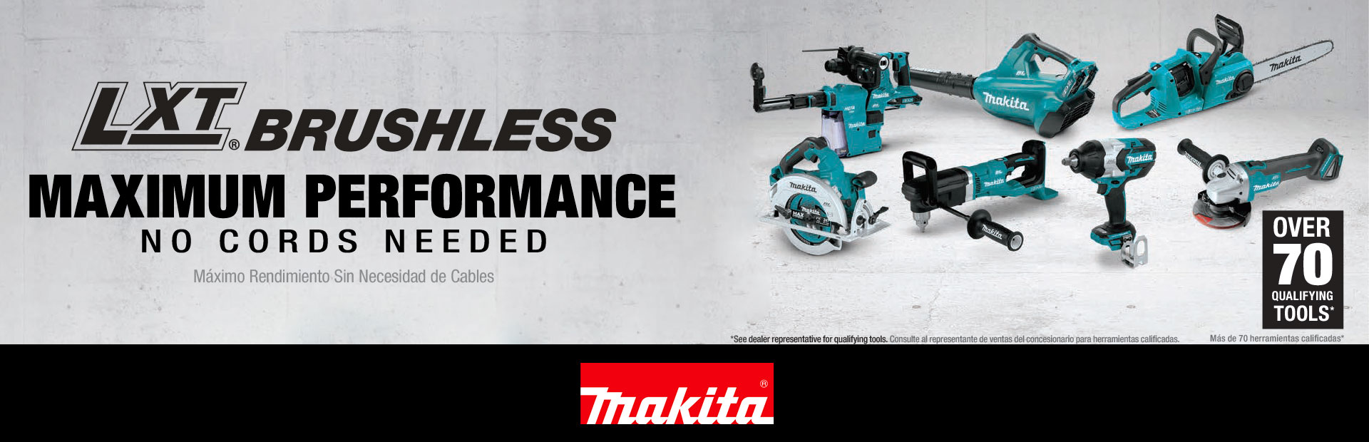 Makita: Maximum Performance No Cords Needed